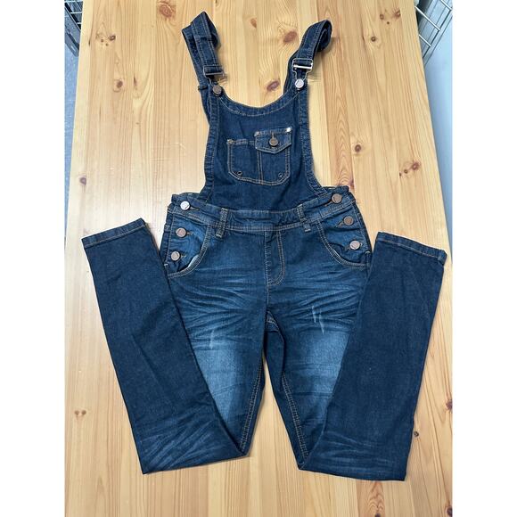 JouJou Womens Denim Overalls Size 3 - Picture 1 of 5